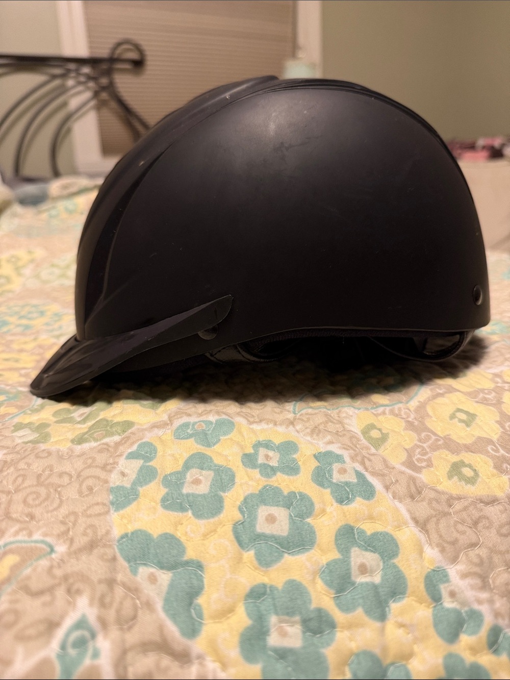 Ovation Horseback Riding Helmet and Nautical Boots